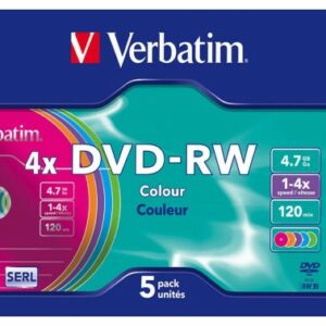 VERBATIM-DVD-RW4X5P — 000 (3455)