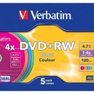 VERBATIM-DVD+RW4X5P — 000 (3454)