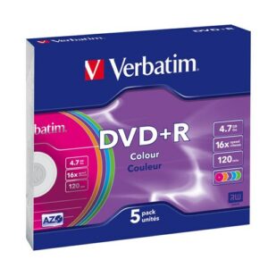 VERBATM-DVD+R16X5P — 000 (3456)